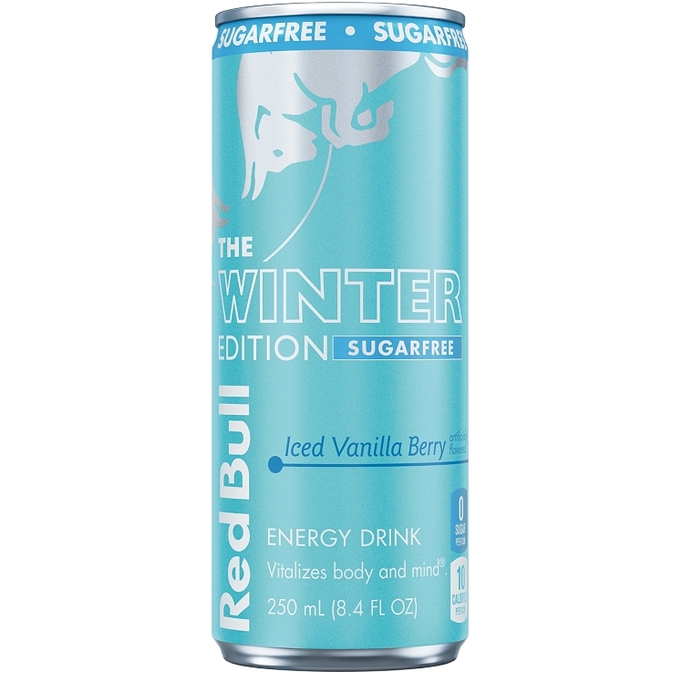 RED BULL ICED VANILLA BERRY SUGARFREE 8.4OZ