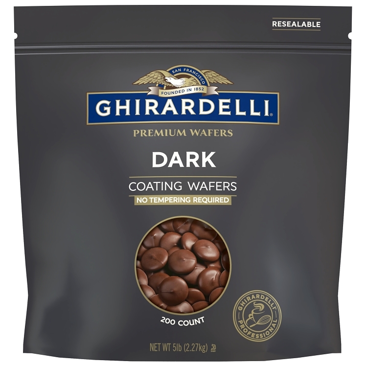 Ghirardelli Dark Coating Wafers
