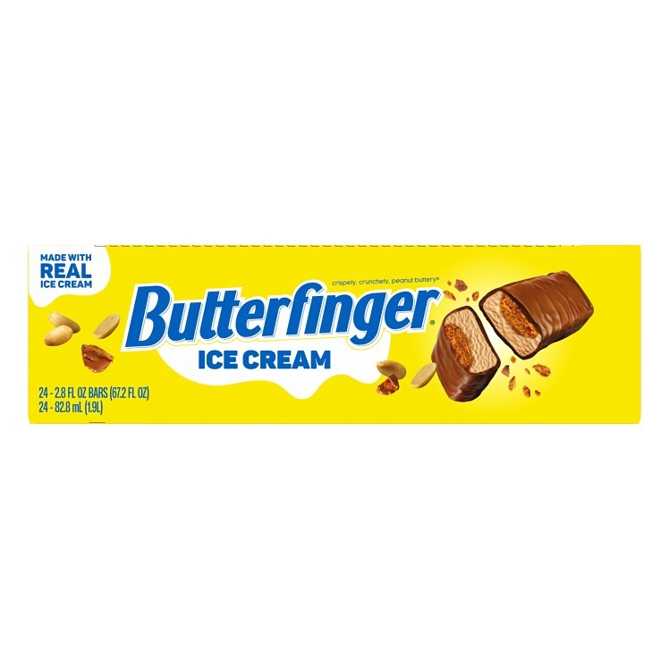 BUTTERFINGER ICE CREAM BAR
