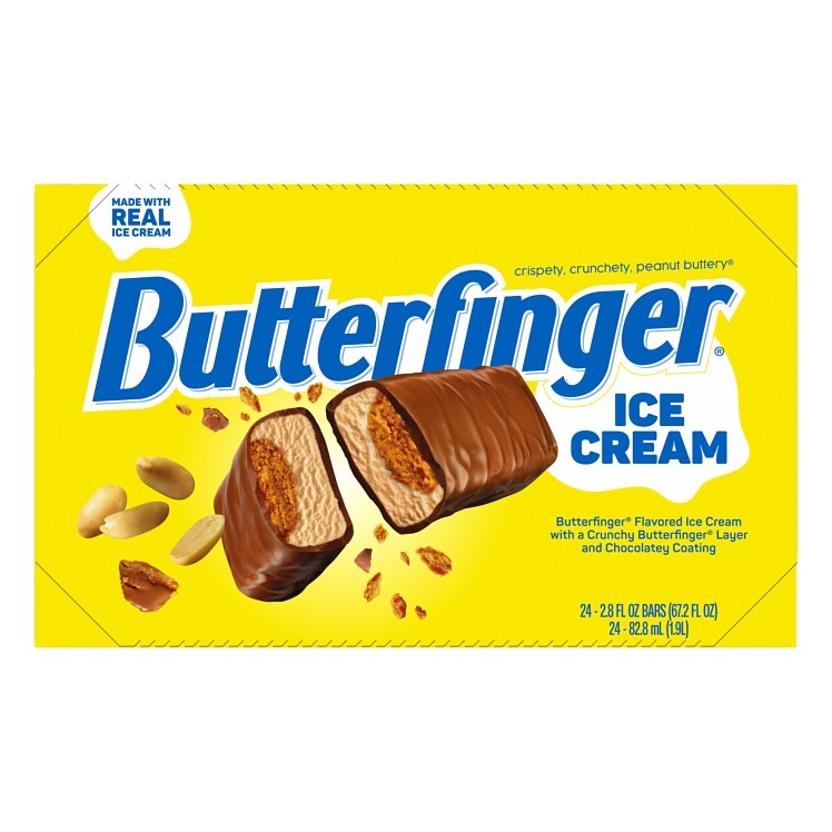 BUTTERFINGER ICE CREAM BAR