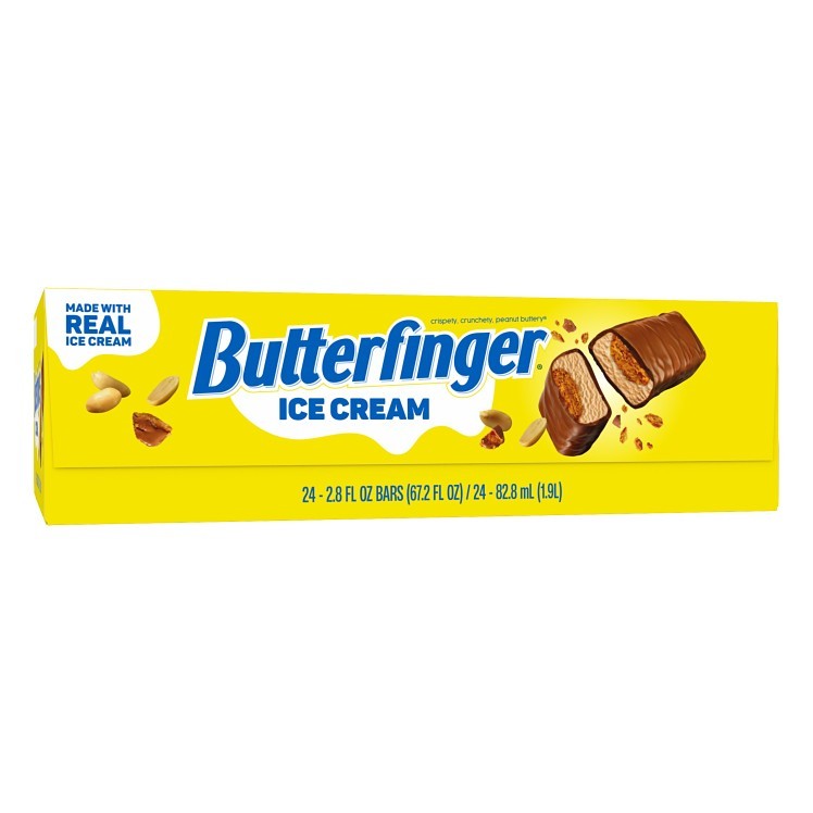 BUTTERFINGER ICE CREAM BAR