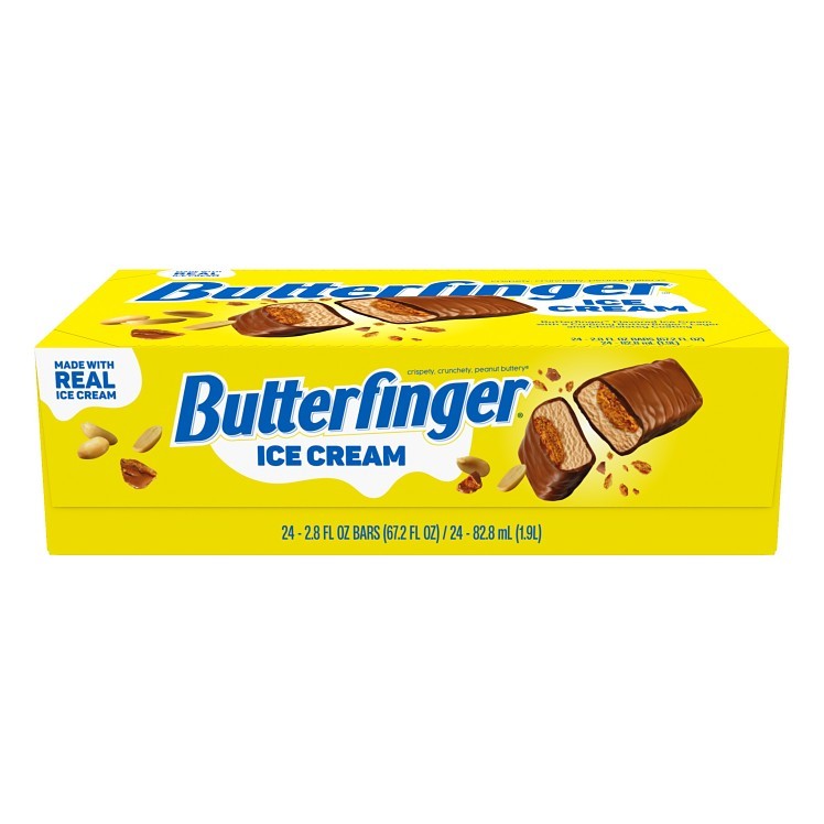 BUTTERFINGER ICE CREAM BAR