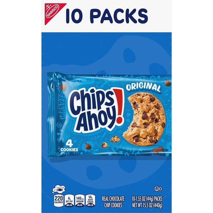 Nabisco CHIPS AHOY! Original Chocolate Chip Cookies