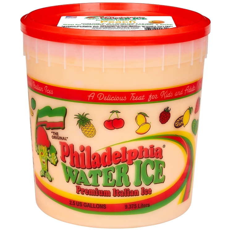PHILADELPHIA WATER ICE ITALIAN ICE PEACH
