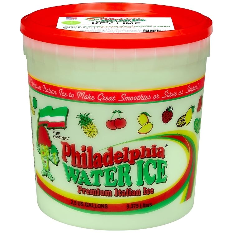 PHILADELPHIA WATER ICE ITALIAN ICE KEY LIME