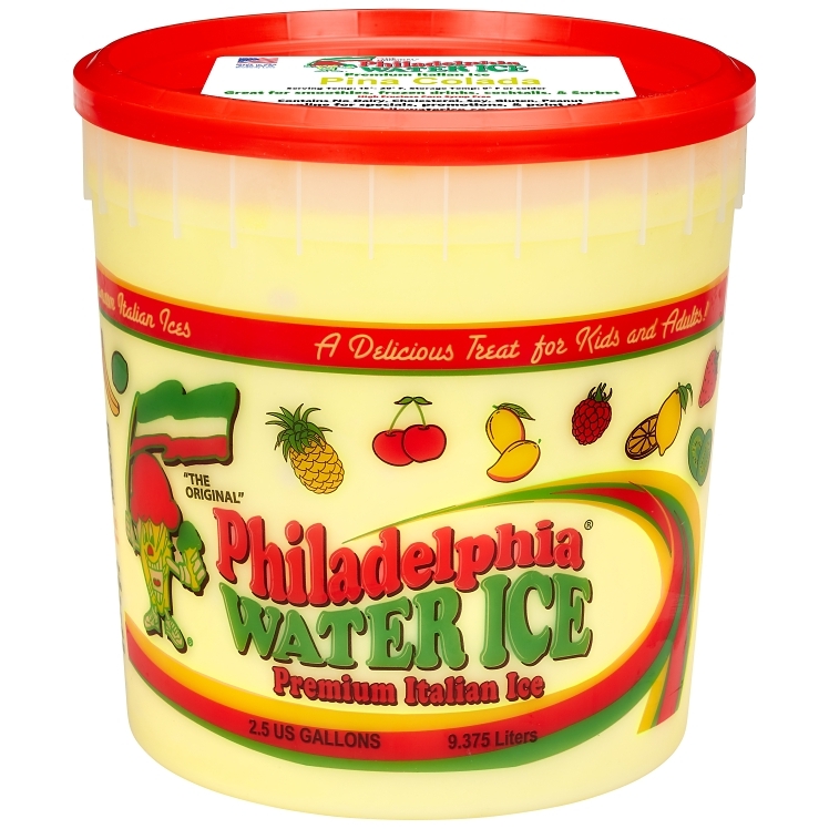 PHILADELPHIA WATER ICE ITALIAN ICE PINA COLADA