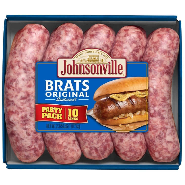 JOHNSONVILLE ORIGINAL PORK BRATWURSTS