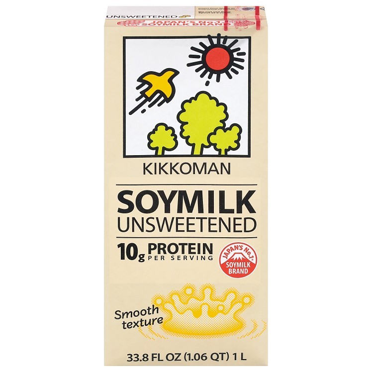 KIKKOMAN UNSWEETENED SOY MILK