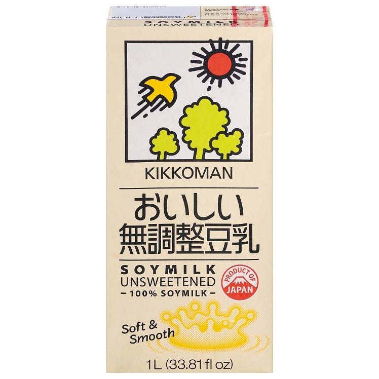 KIKKOMAN UNSWEETENED SOY MILK