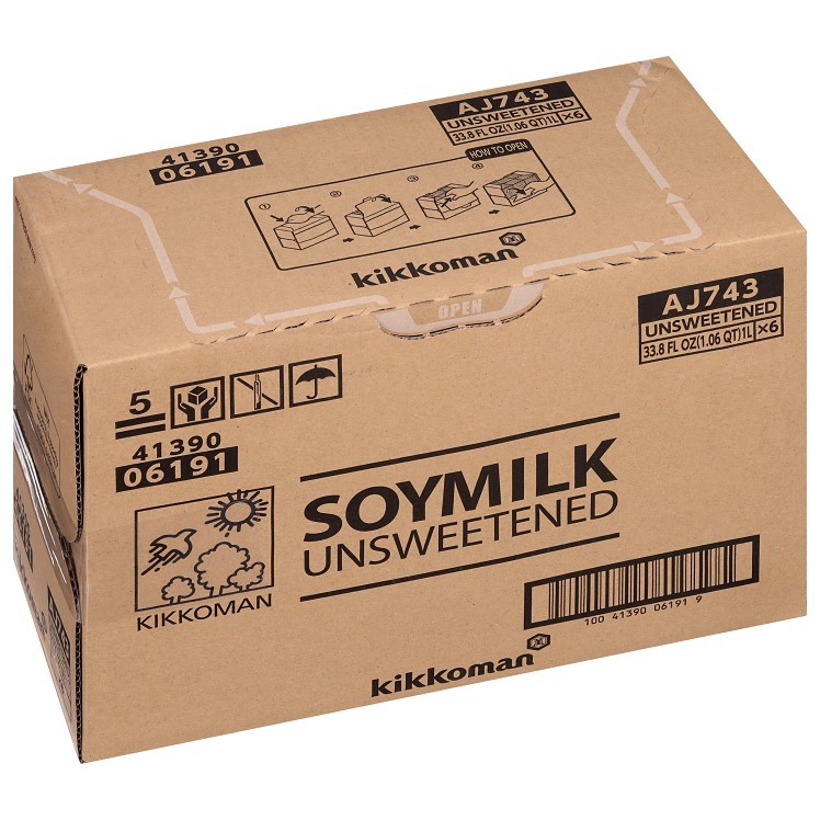 KIKKOMAN UNSWEETENED SOY MILK