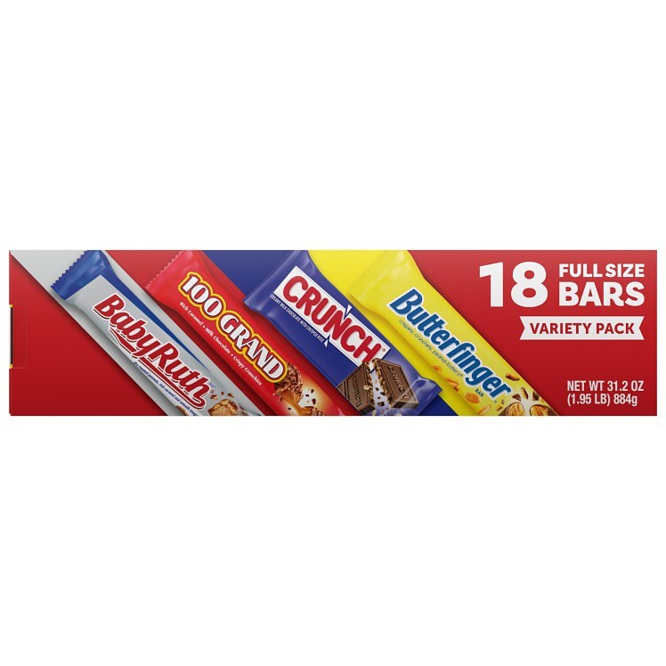 FERRERO ASSORTED CHOCOLATE SINGLES VARIETY PACK (18CT)