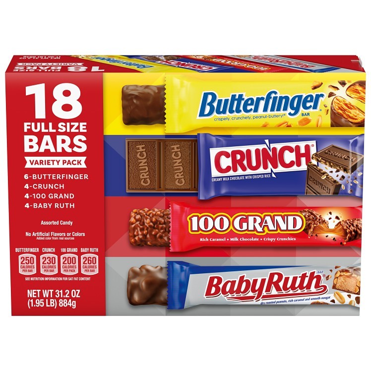 FERRERO ASSORTED CHOCOLATE SINGLES VARIETY PACK (18CT)