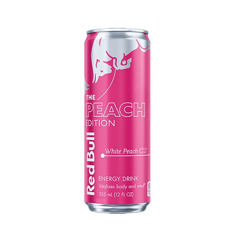 RED BULL PEACH EDITION 12 OZ