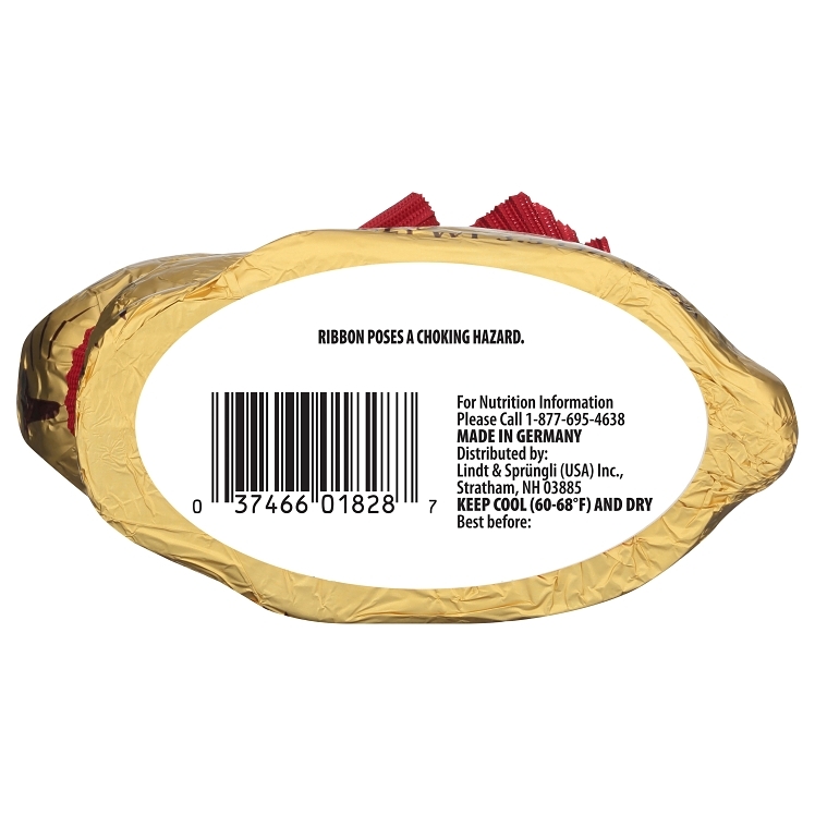 LINDT GOLD BUNNY MILK CHOCOLATE, 3.5OZ