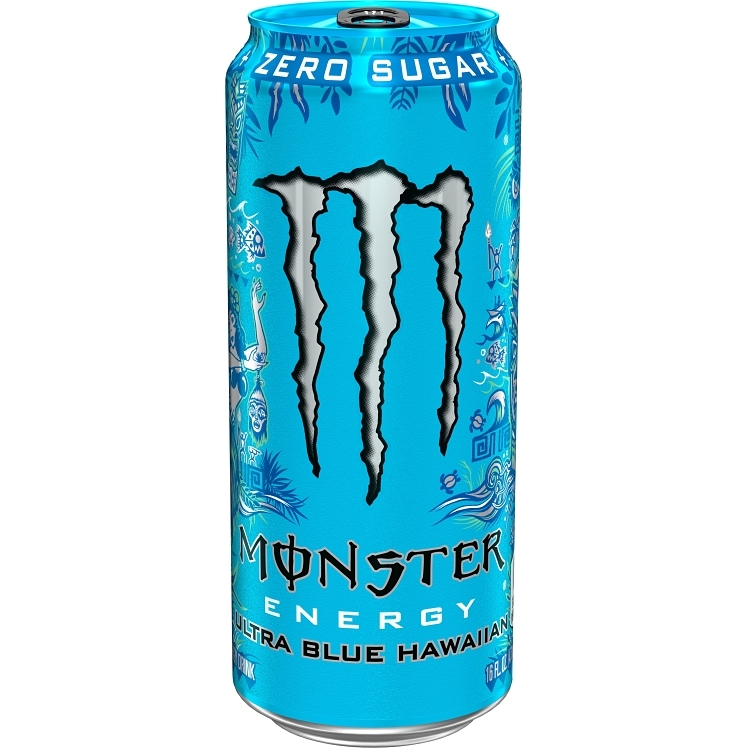 MONSTER ENERGY ULTRA BLUE HAWAIIAN