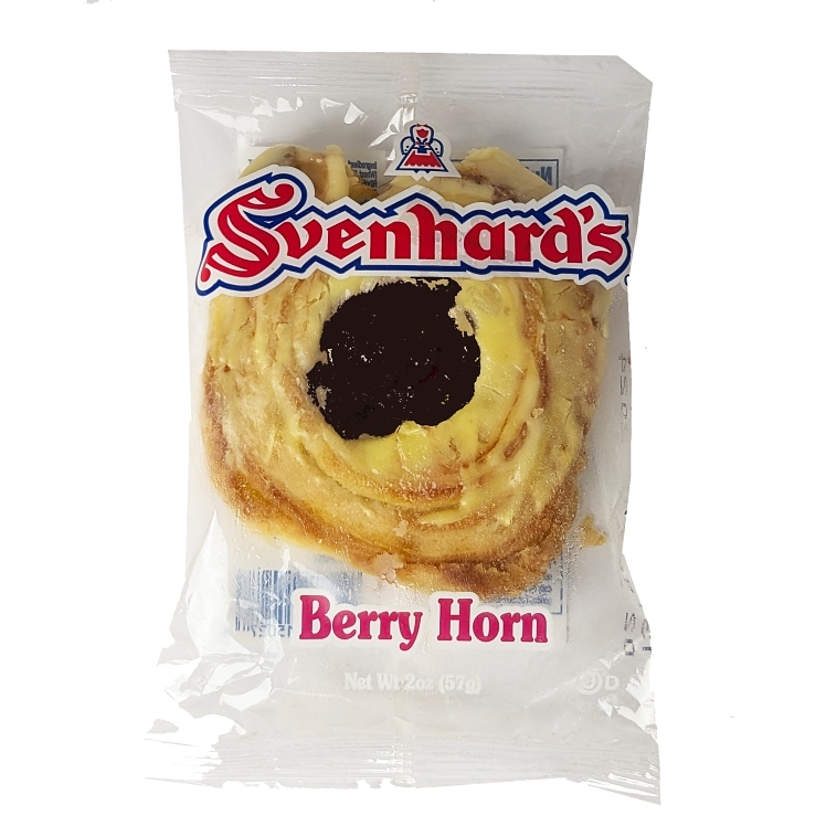SVENHARD'S SINGLE SERVE BERRY HORN PASTRY