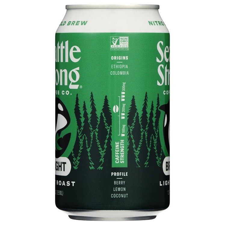 SEATTLE STRONG NITRO COLD BREW BRIGHT
