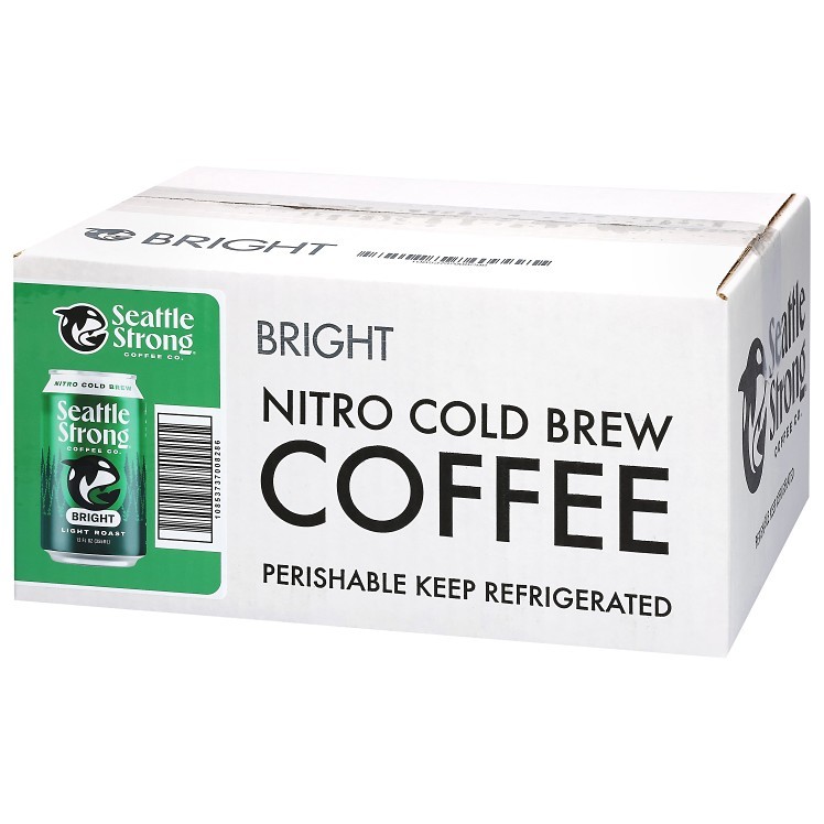 SEATTLE STRONG NITRO COLD BREW BRIGHT
