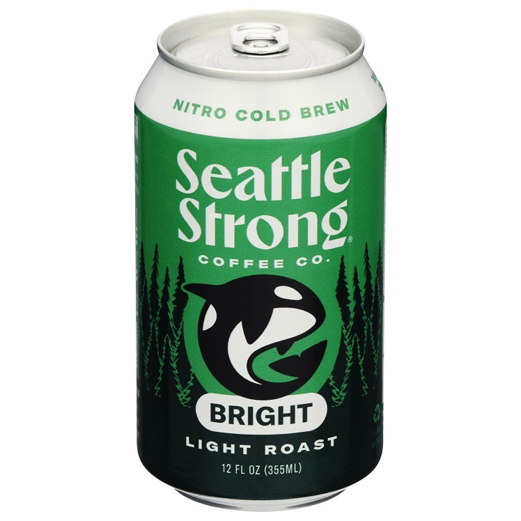 SEATTLE STRONG NITRO COLD BREW BRIGHT