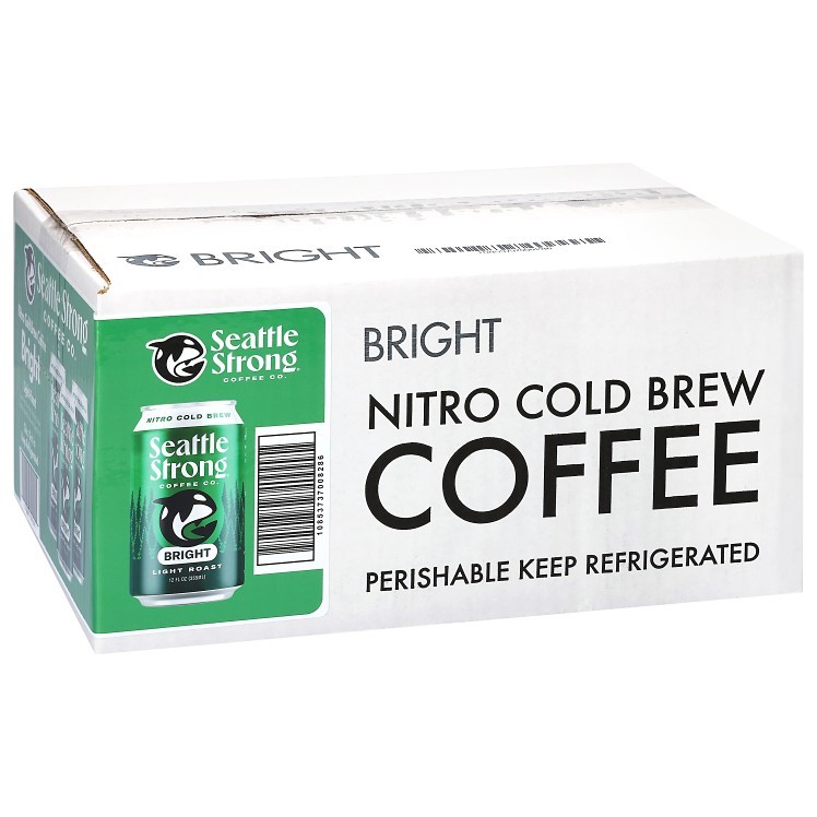 SEATTLE STRONG NITRO COLD BREW BRIGHT