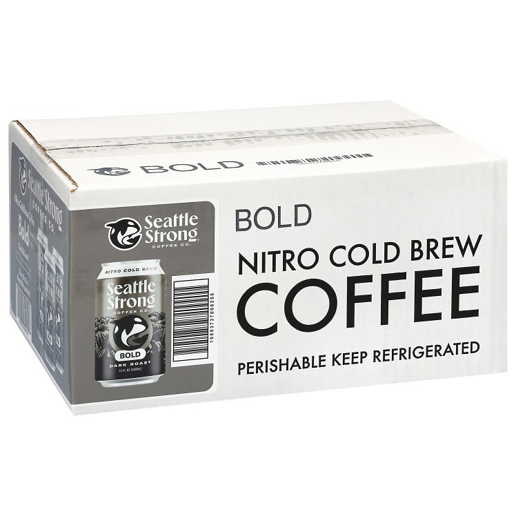 SEATTLE STRONG NITRO COLD BREW BOLD