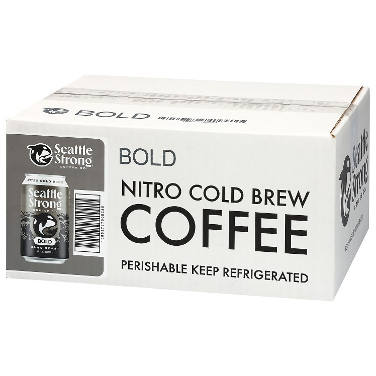 SEATTLE STRONG NITRO COLD BREW BOLD