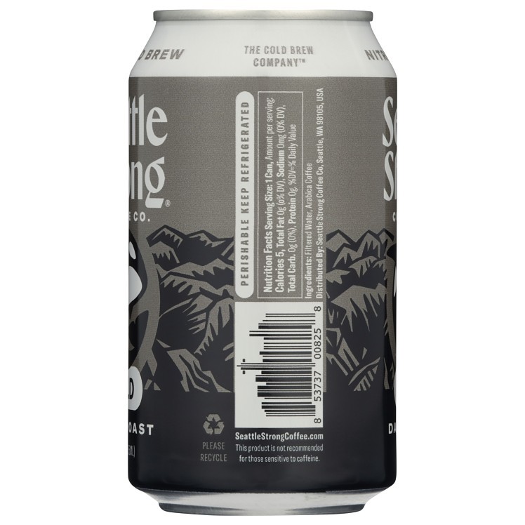 SEATTLE STRONG NITRO COLD BREW BOLD