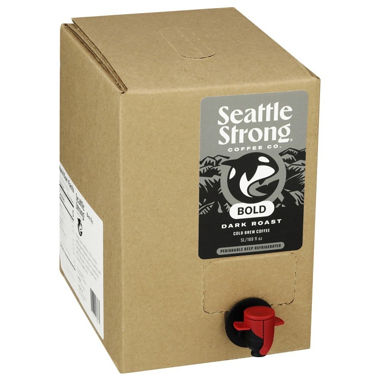 SEATTLE STRONG COLD BREWED COFFEE BOLD RTD