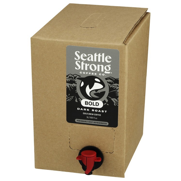 SEATTLE STRONG COLD BREWED COFFEE BOLD RTD
