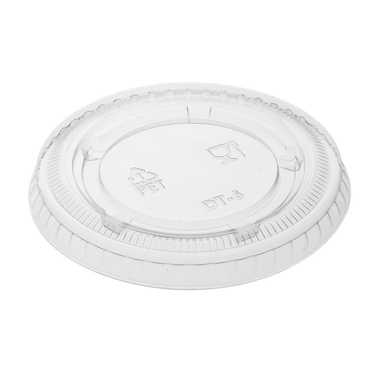 JOVIALS 3.25 - 4 OZ CLEAR PET PORTION CUP LID