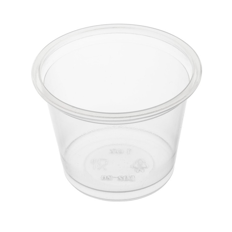 JOVIALS 1 OZ CLEAR POLYPROPYLENE PORTION CUP