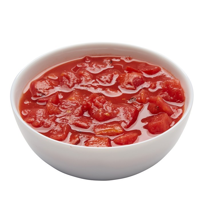 SAN BENITO MISSIONS BEST FIRE ROASTED DICED TOMATOES 3/4 IN