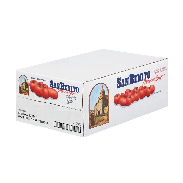 SAN BENITO MISSIONS BEST WHOLE PEELED TOMATOES SAN MARZANO