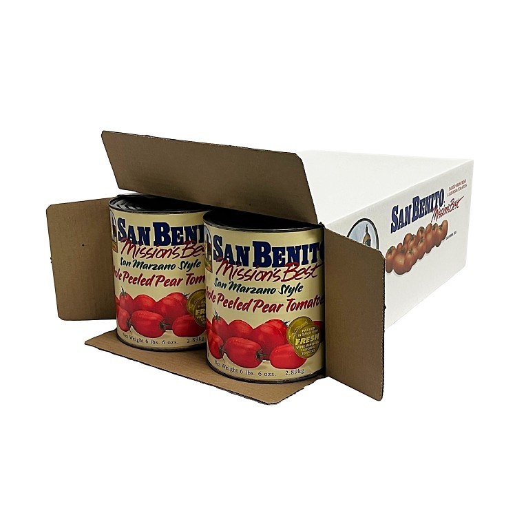 SAN BENITO MISSIONS BEST WHOLE PEELED TOMATOES SAN MARZANO