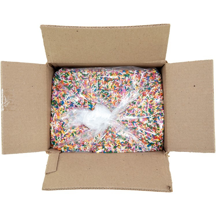 TR TOPPERS RAINBOW 8 SPRINKLES - NA RED