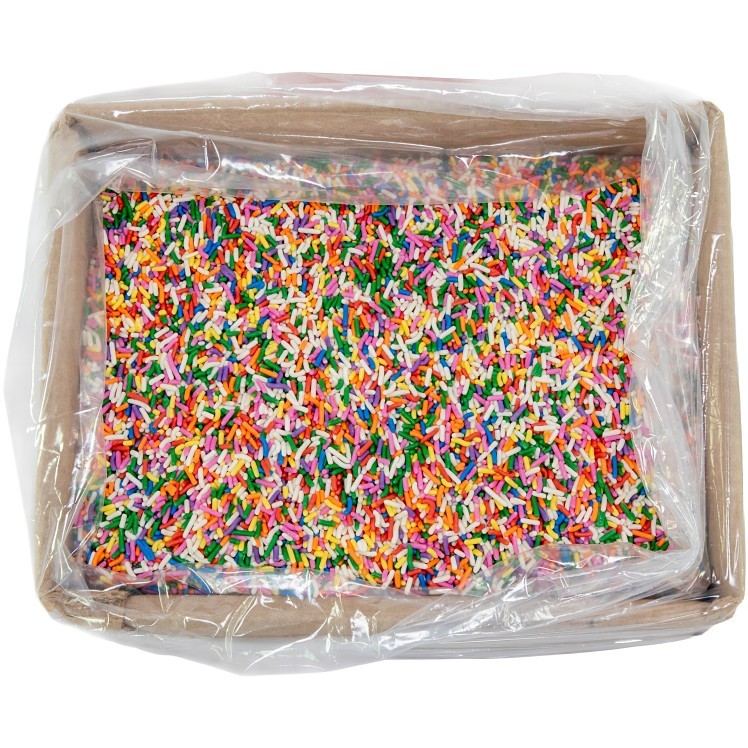 TR TOPPERS RAINBOW 8 SPRINKLES - NA RED
