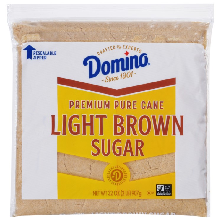 DOMINO LIGHT BROWN SUGAR 2LBS