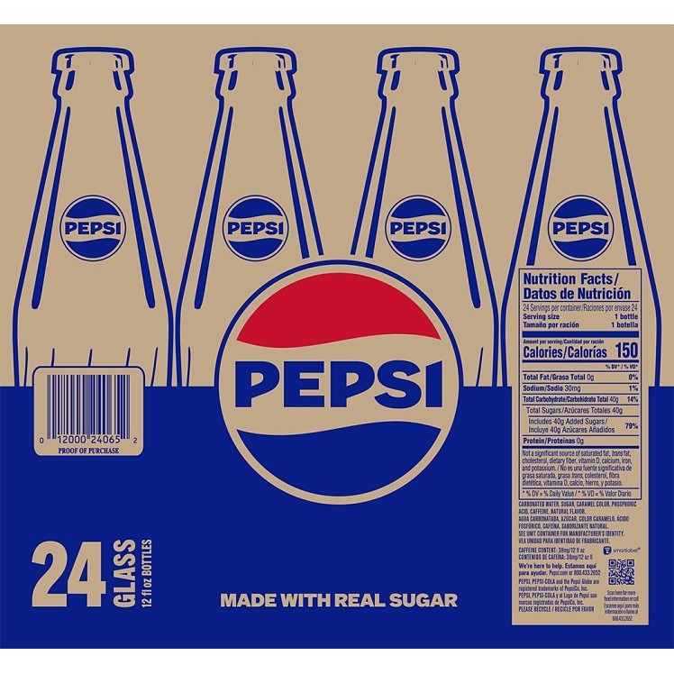 PEPSI REAL SUGAR