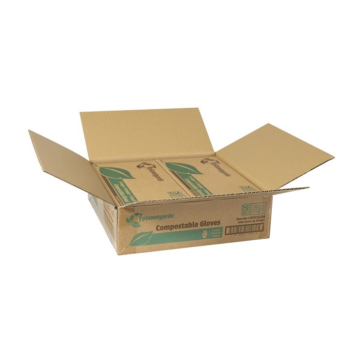 PLANETGARDS EXTRA LARGE POLY COMPOSTABLE GLOVES