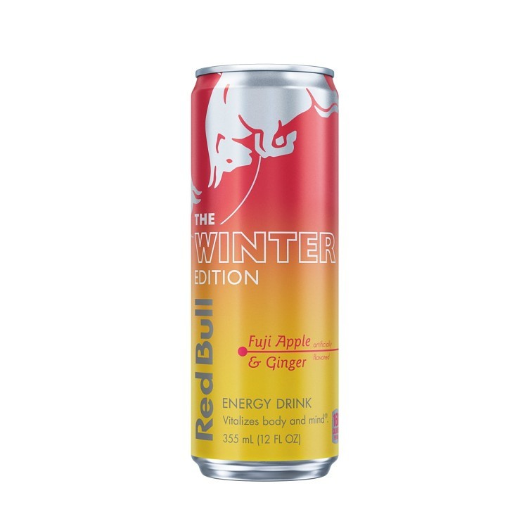 RED BULL WINTER EDITION FUJI APPLE AND GINGER 12OZ