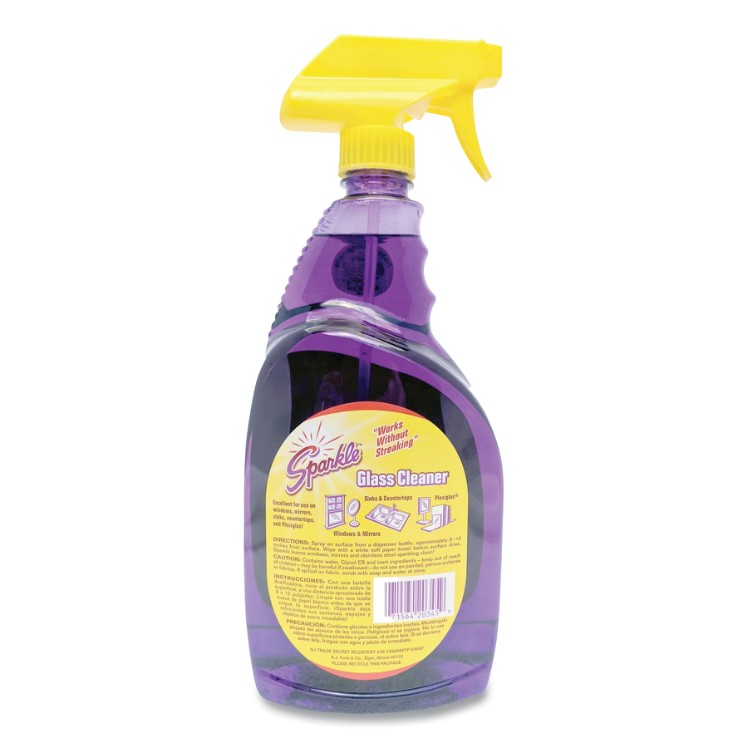 SPARKLE GLASS CLEANER 33.8OZ TRIGGER