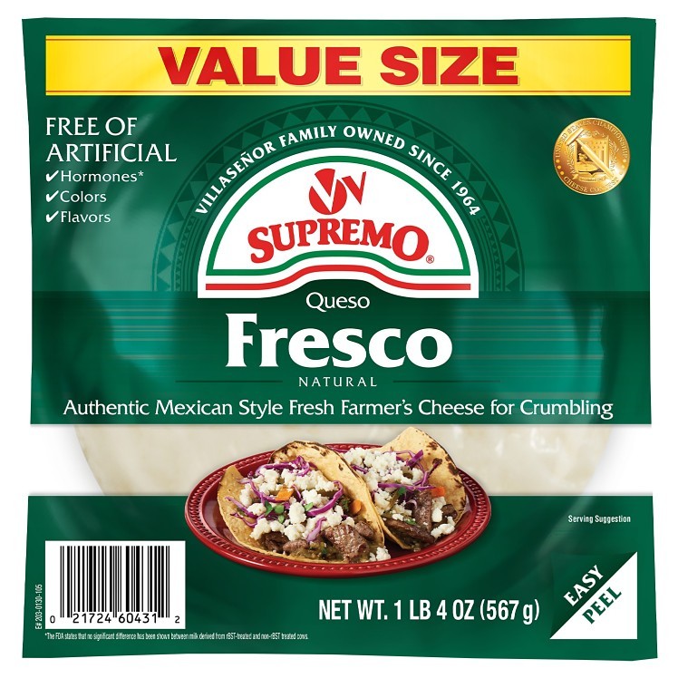 SUPREMO QUESO FRESCO WHEEL