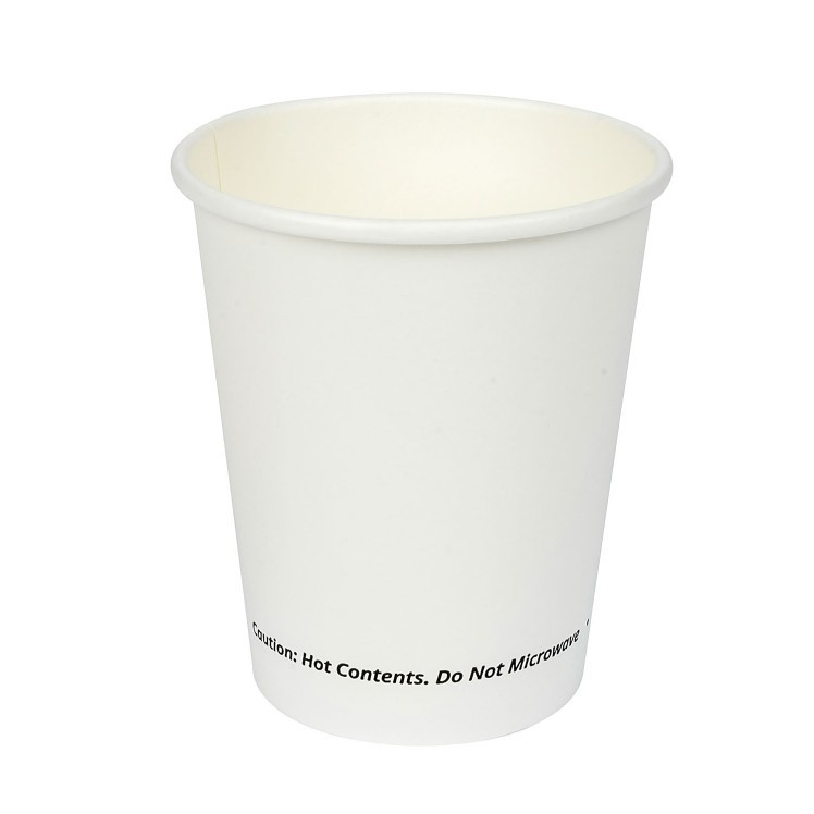 JOVIALS 6OZ SINGLE WALL WHITE PAPER HOT CUP