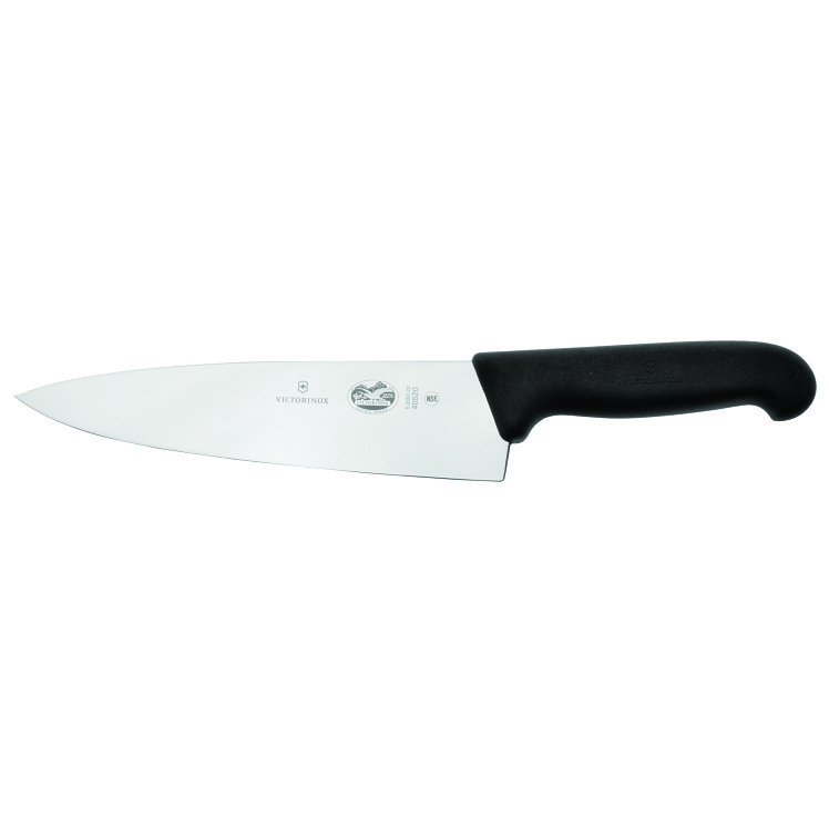 SWISS ARMY BRANDS CHEF 8 BLADE BLACK FIBROX HANDLE