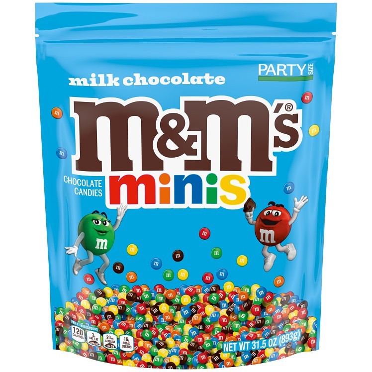 M&M'S MINIS MILK CHOCOLATE PARTY SUP 31.5 OZ