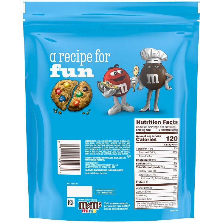 M&M'S MINIS MILK CHOCOLATE PARTY SUP 31.5 OZ