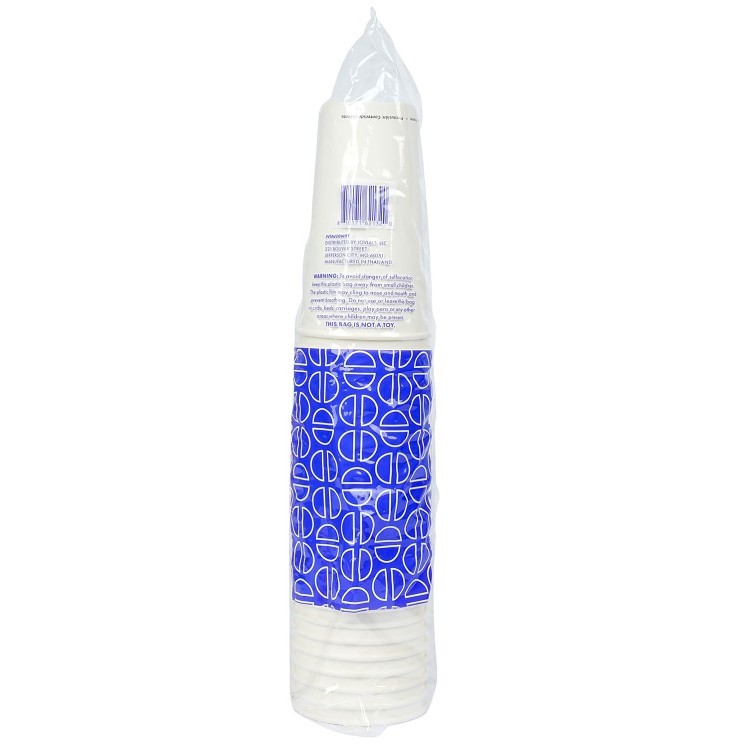 JOVIALS 20OZ SINGLE WALL WHITE PAPER HOT CUP