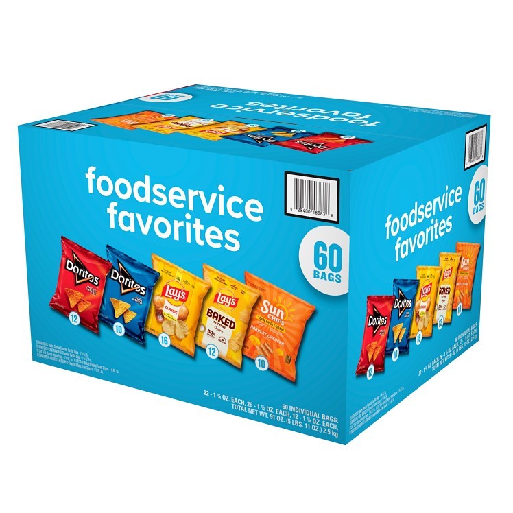 FRITO LAY CHIPS ASSORTED SINGLE SERVE BAG