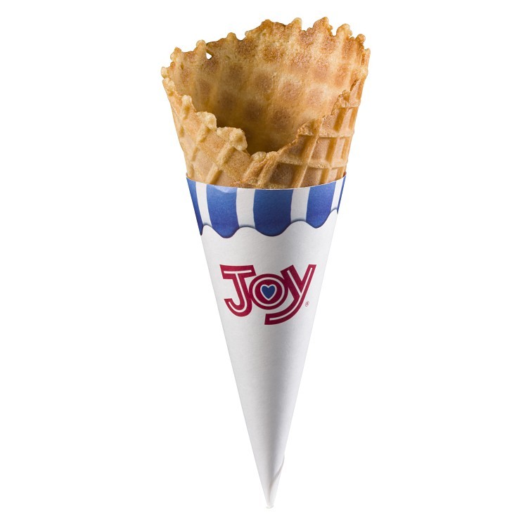 JOY CONE MEDIUM JACKETED WAFFLE CONES #6160