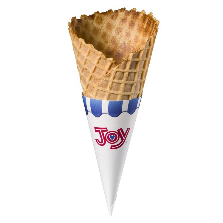 JOY CONE LARGE JACKETED WAFFLE CONES #7196
